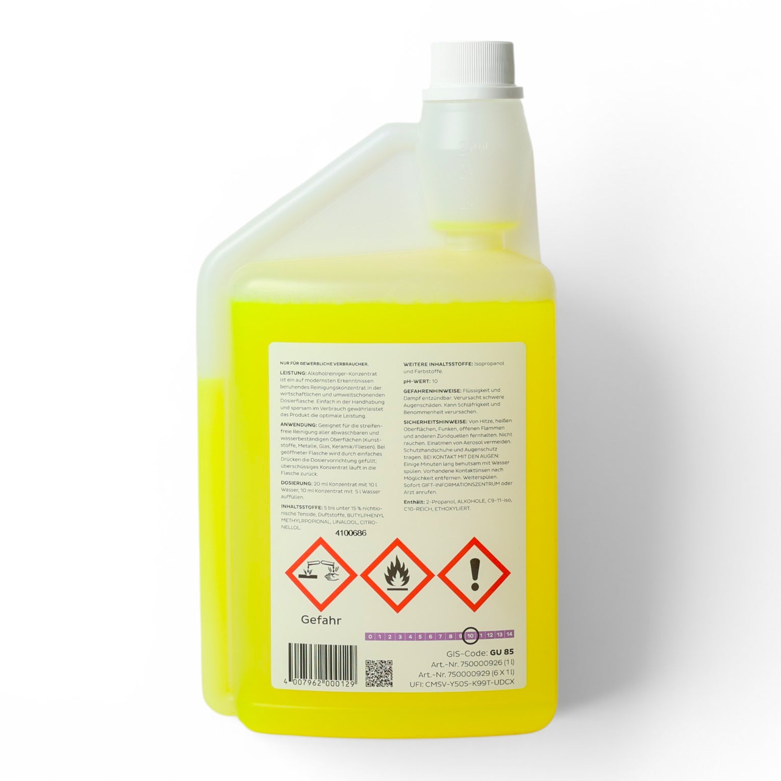 Detergent profesional concentrat / ALKOHOLREINIGER PLANOL