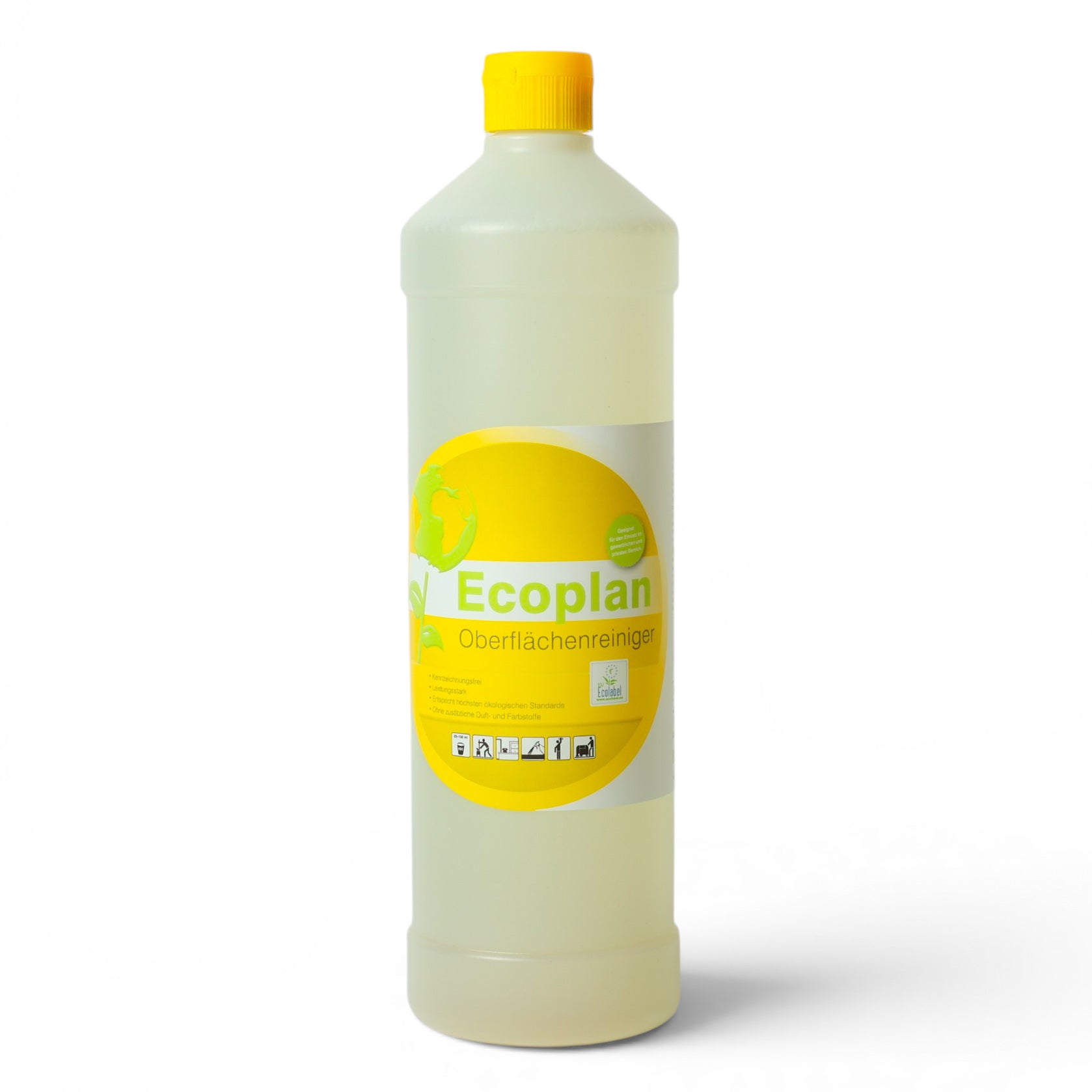 Detergent ecologic suprafețe lucioase și sticlă / ECOPLAN OBERFLÄCHENREINIGER