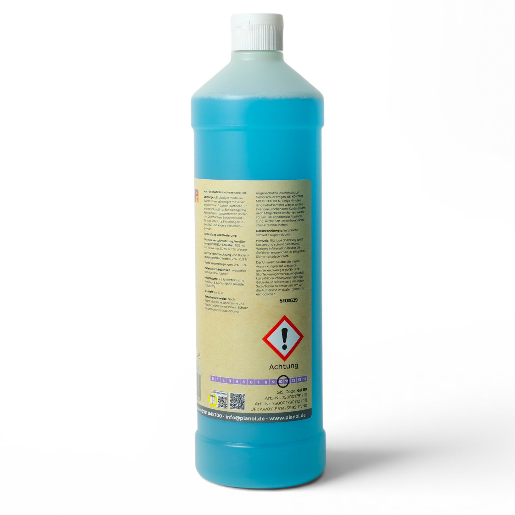 Detergent universal profesional ecologic / ECOPLAN PLUS UNI STRONG
