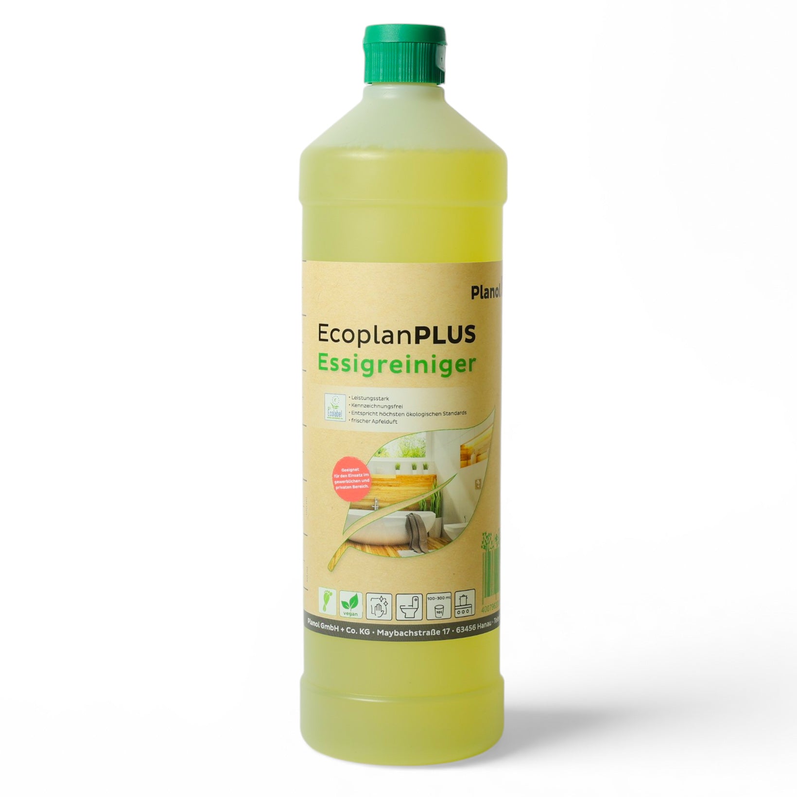 Detergent ecologic pe bază de oțet / ECOPLAN PLUS ESSIGREINIGER